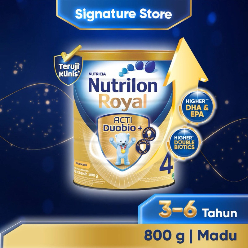 

Nutrilon Royal 4 Madu Susu Pertumbuhan Bubuk 800 gr