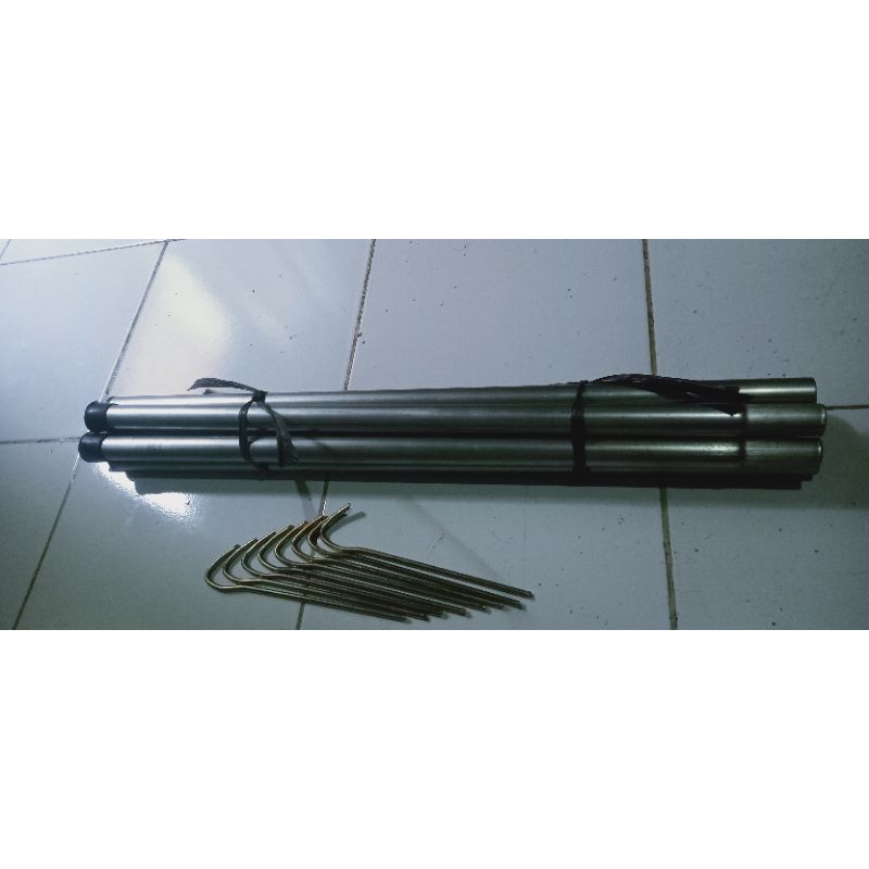 Tiang flysheet/tiang tenda regu pramuka