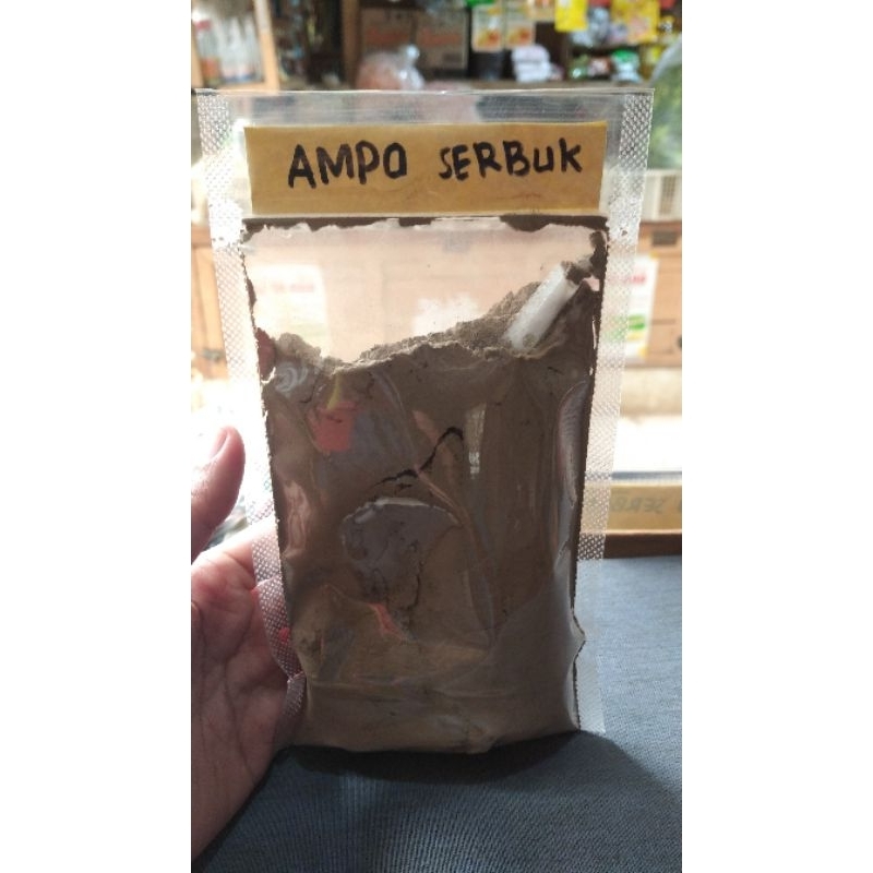 

AMPO/lempung serbuk halus ( untuk penghilang pahit daun pepaya dan pare )