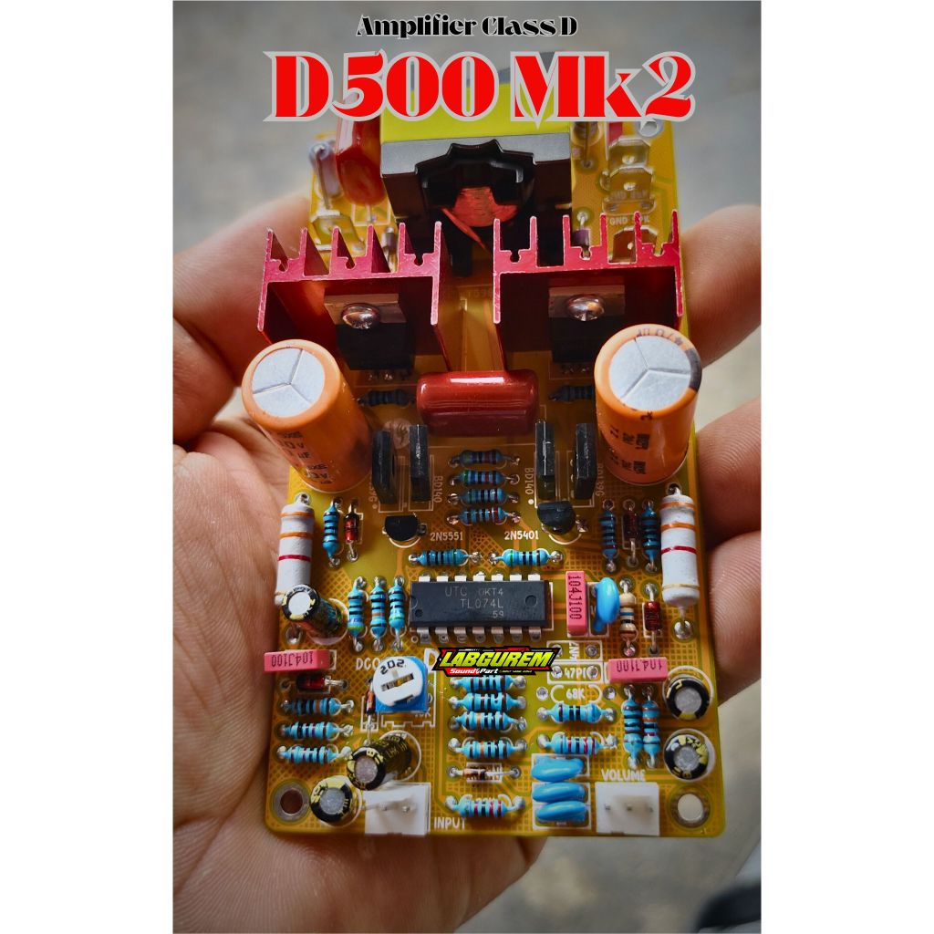 Class D Power Amplifier D500 Gurem