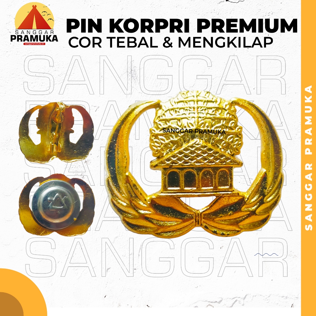 Pin Korpri / Pin Pns / Pin Korpri magnet / Pin Korpri Peniti