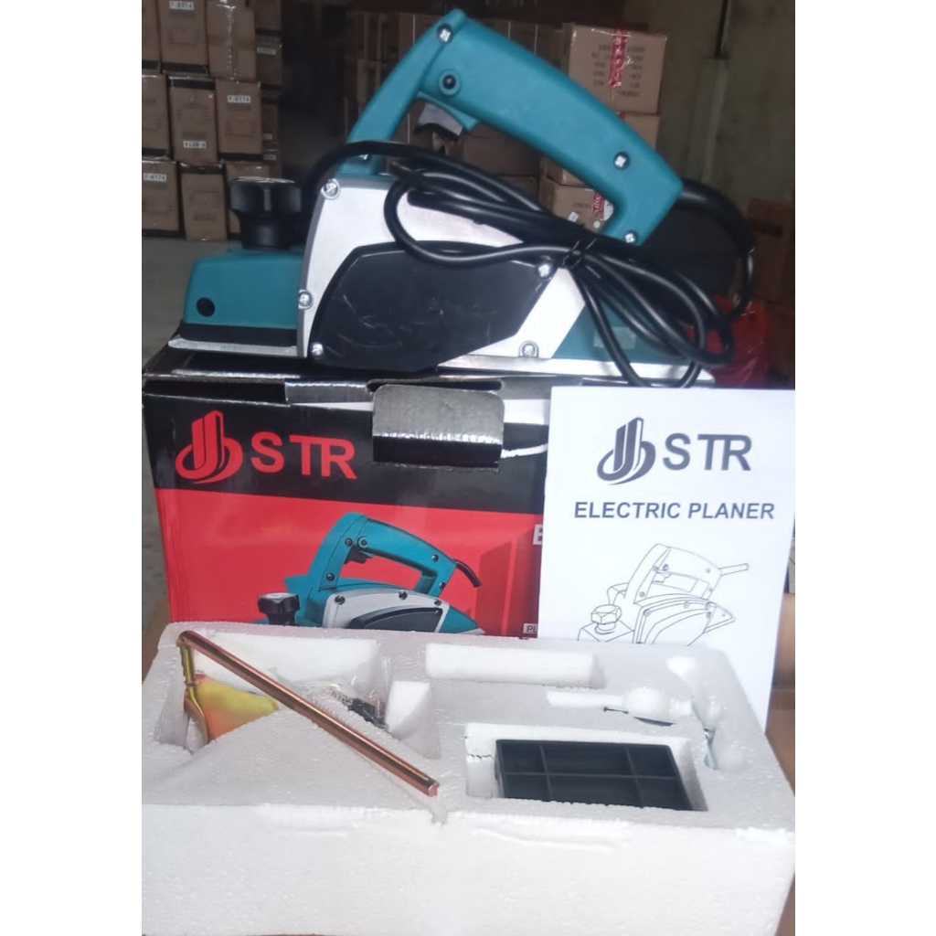 STR JIEBANG Mesin Planner F-8784 580 WATT Mesin Serut Kayu Ketam Sugu Pasah STR JIEBANG F8784 PROFES