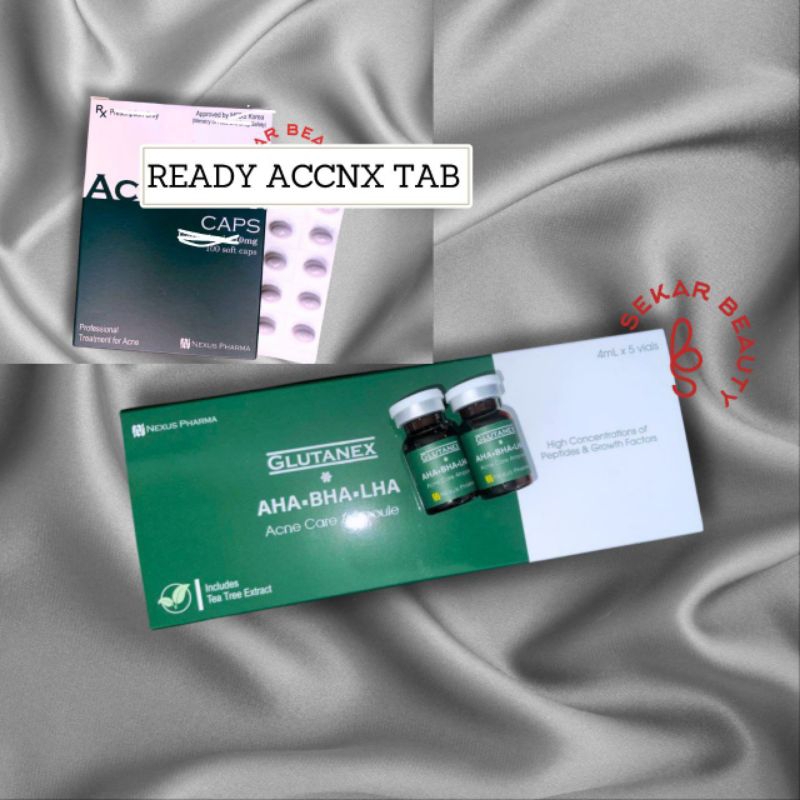 Accunex | Glutanex  AHA-BHA-LHA Pengganti Accunex ampoule