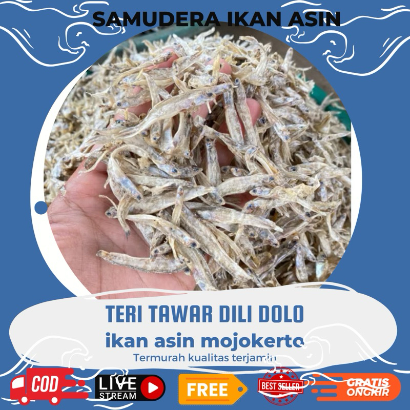

TERI KECIL RENYAH 500gr TERI DALI MURAH kualitas TERBAIK