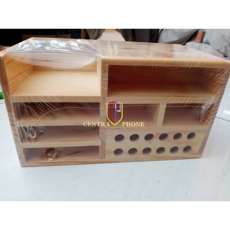 RAK KOTAK KAYU/TEMPAT OBENG SERVIS HP