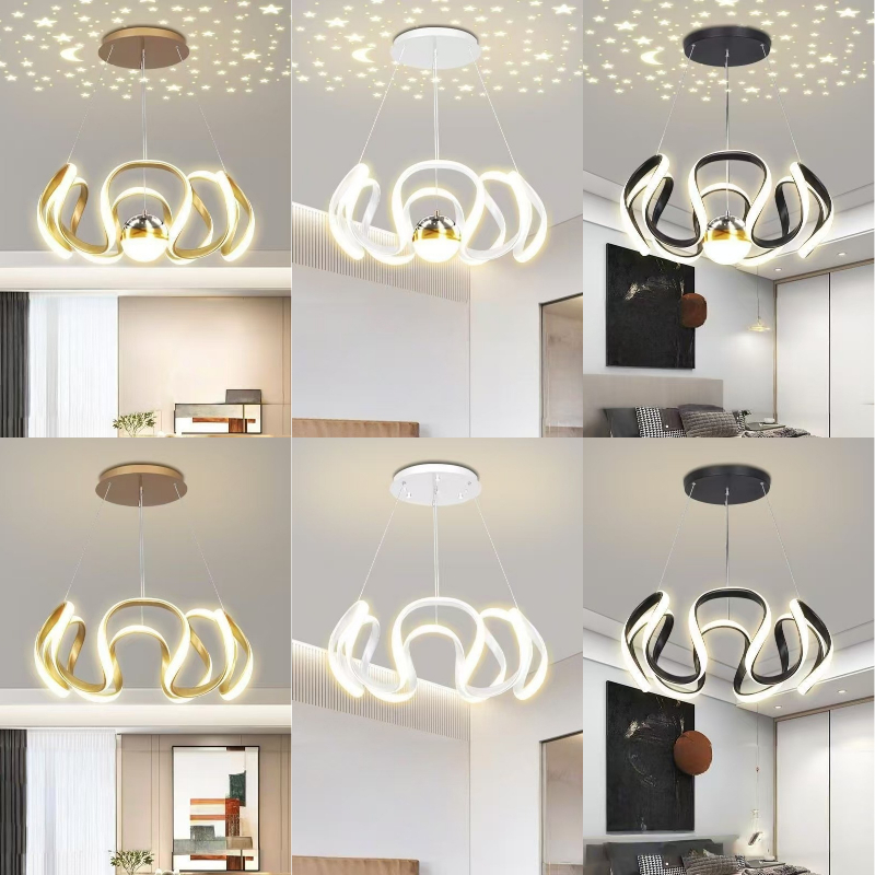 Lampu gantung ruang tamu modern Nordik Lampu gantung ruang makan Lampu gantung ruang makan lampu kre