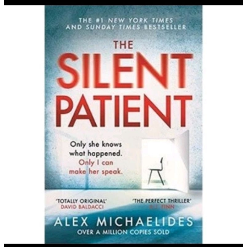 

THE SILENT PATIENT BY ALEX MICHAELIDES COVER 2