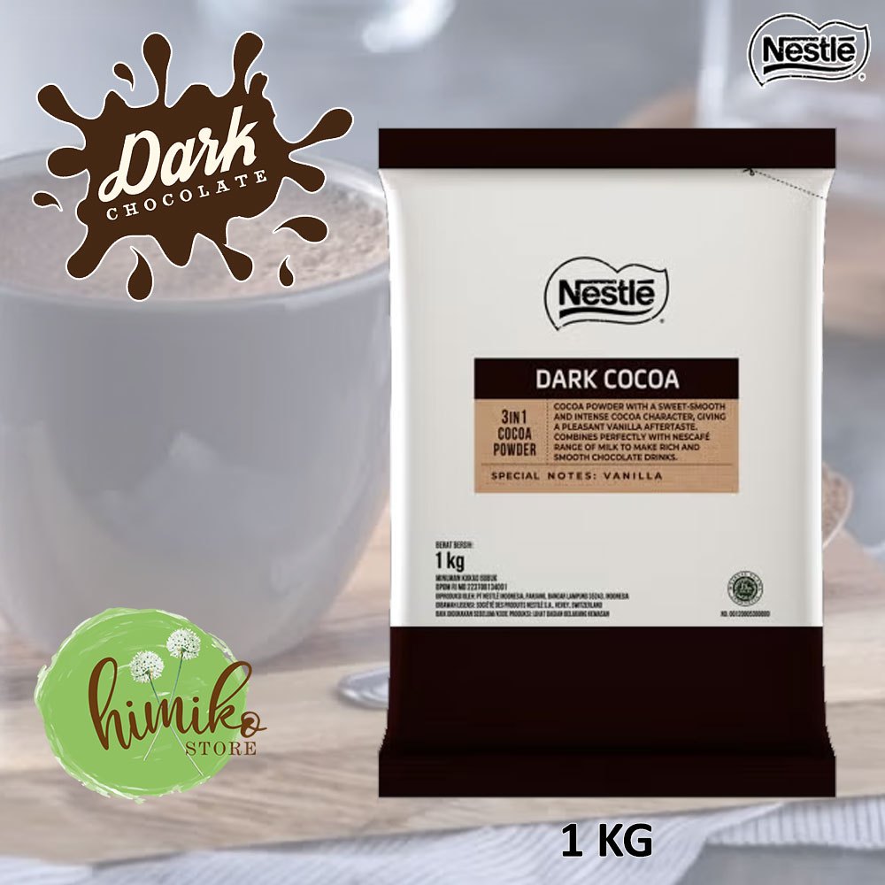 

Nestle Dark Cocoa 1 Kg Kemasan Resto Coklat Hitam