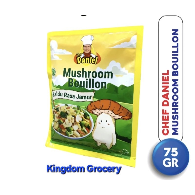 

CHEF DANIEL MUSHROOM BOUILLON/KALDU JAMUR 75GRAM