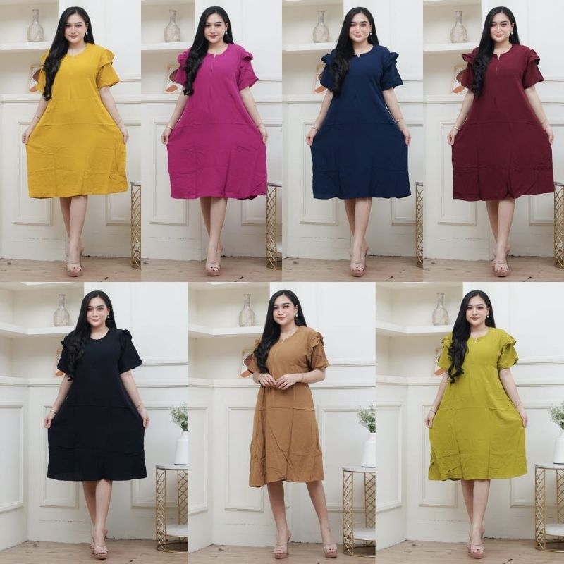 Daster Murah Daster Busui Daster kekinian Terbaru Bahan Rayon Premium Ld 105