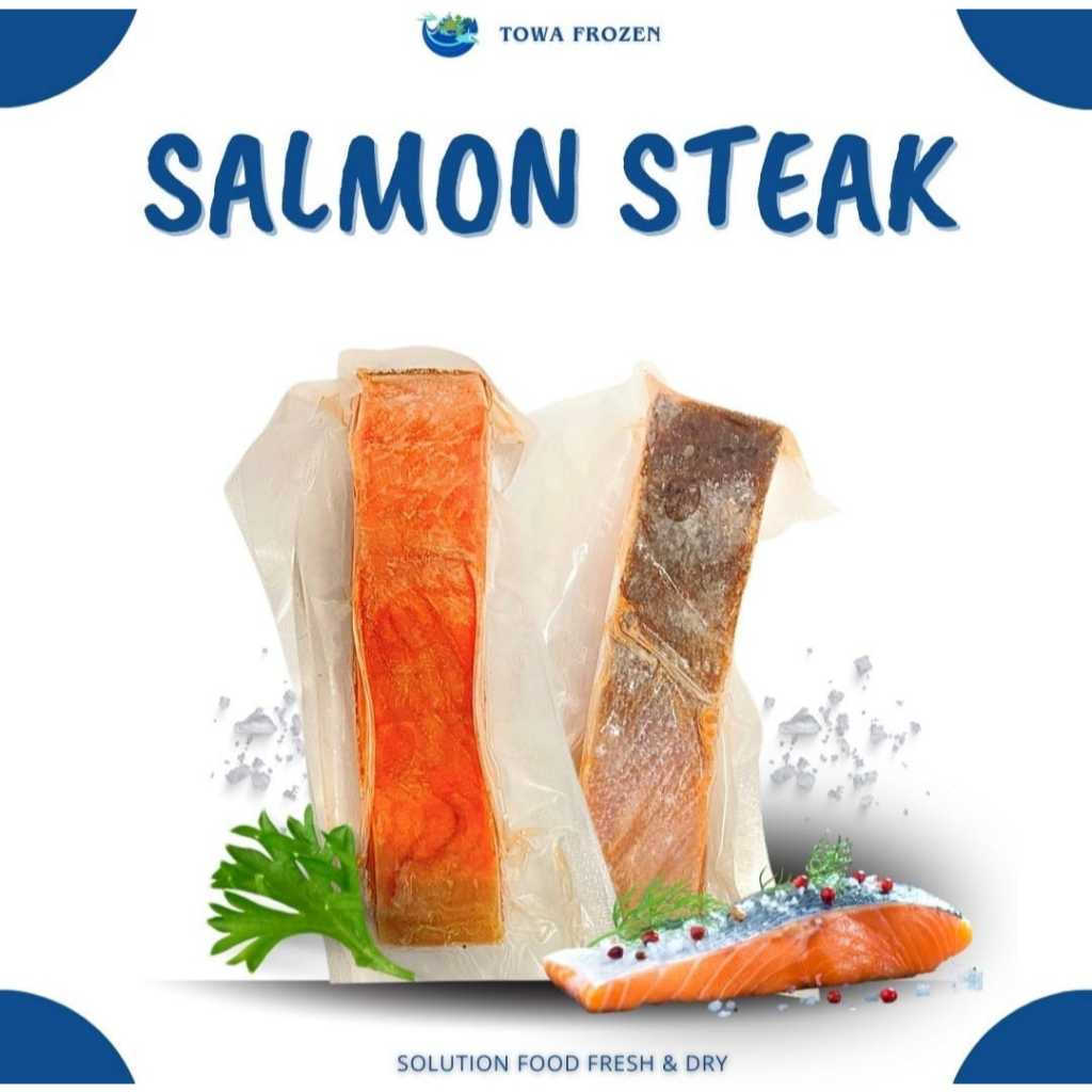 

Salmon Steak Segar Premium