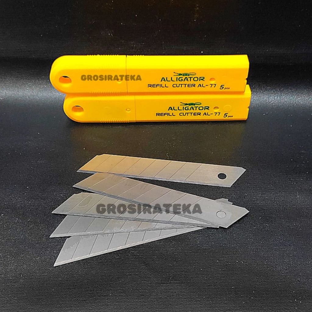 

ISI CUTTER, SPARE BLADE BESAR REFILL AL 77 ALIGATOR