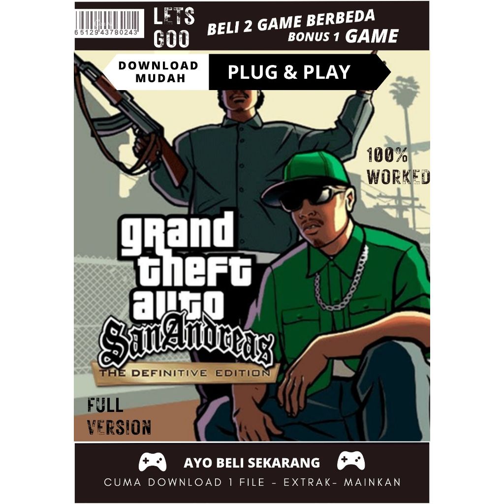 GTA San Andreas Definitive Edition-LAPTOP PC