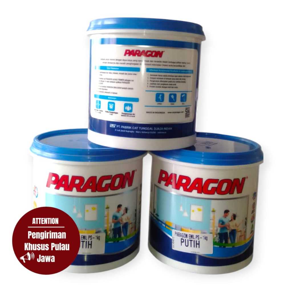 Cat tembok paragon / Cat tembok paragon 1 kg / Cat interior 1kg