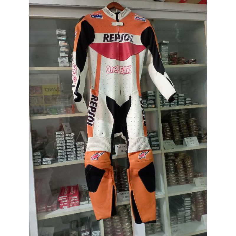Wearpack balap motor Repsol