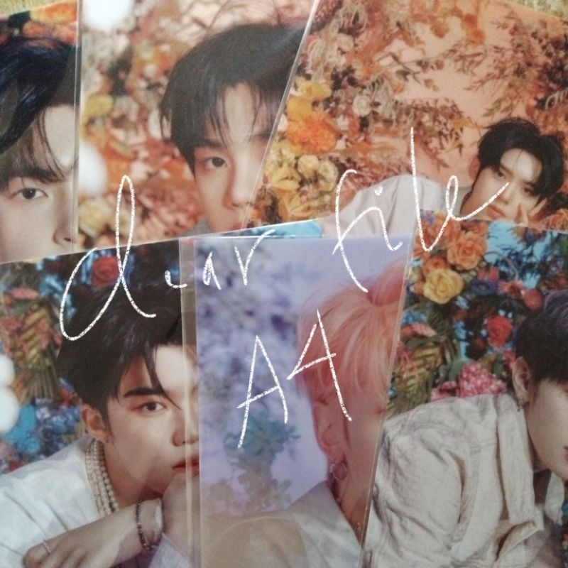 

zb1 zerobaseone a4 clear file yura yura - sony music shop jp pob