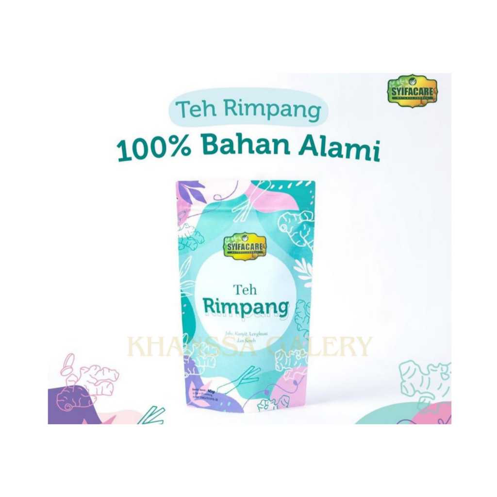 

Teh Diet Rimpang Syifacare BPOM JSR Teh Celup Rimpang | Teh Diet Detox | Pelangsing Herbal
