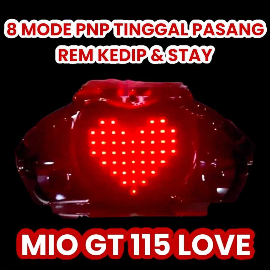 LAMPU STOP RUNNING LED / STOP LAMPU RUNNING YAMAHA MIO GT 115 8 MODEL MODE LOVE