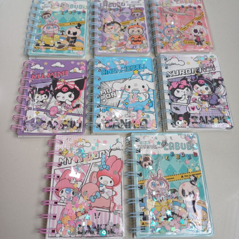 

Note air glitter A7 polos bergaris RY2119 RY2123 SANRIO LABUBU cinnamoroll kuromi my melody