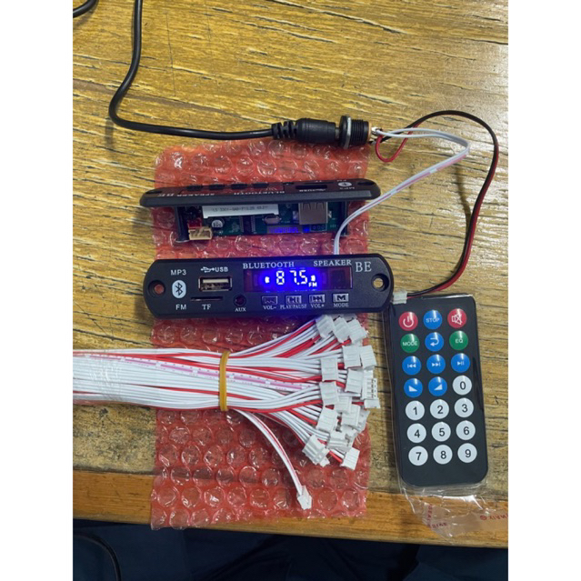 Modul Bluetooth kit mp3 Usb AUX FM RADIO 12volt + CURRENT PROTECTION