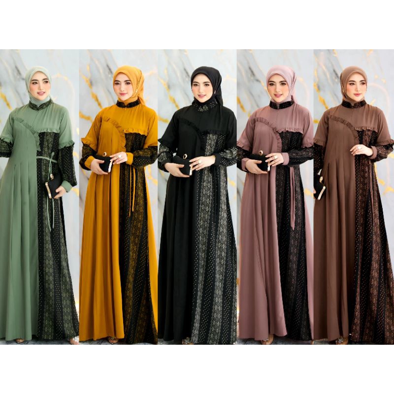 GAMIS DAVINA ABAYA BY MUMTAZ