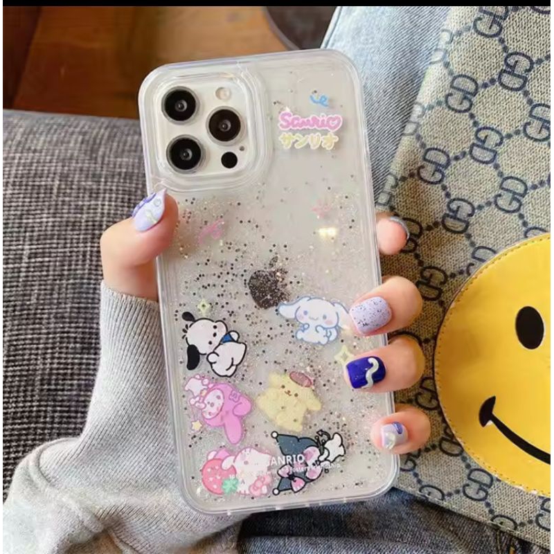 Sanrio Kuromi My Melody Cinnamoroll Phone Case for iPhone  Transparent