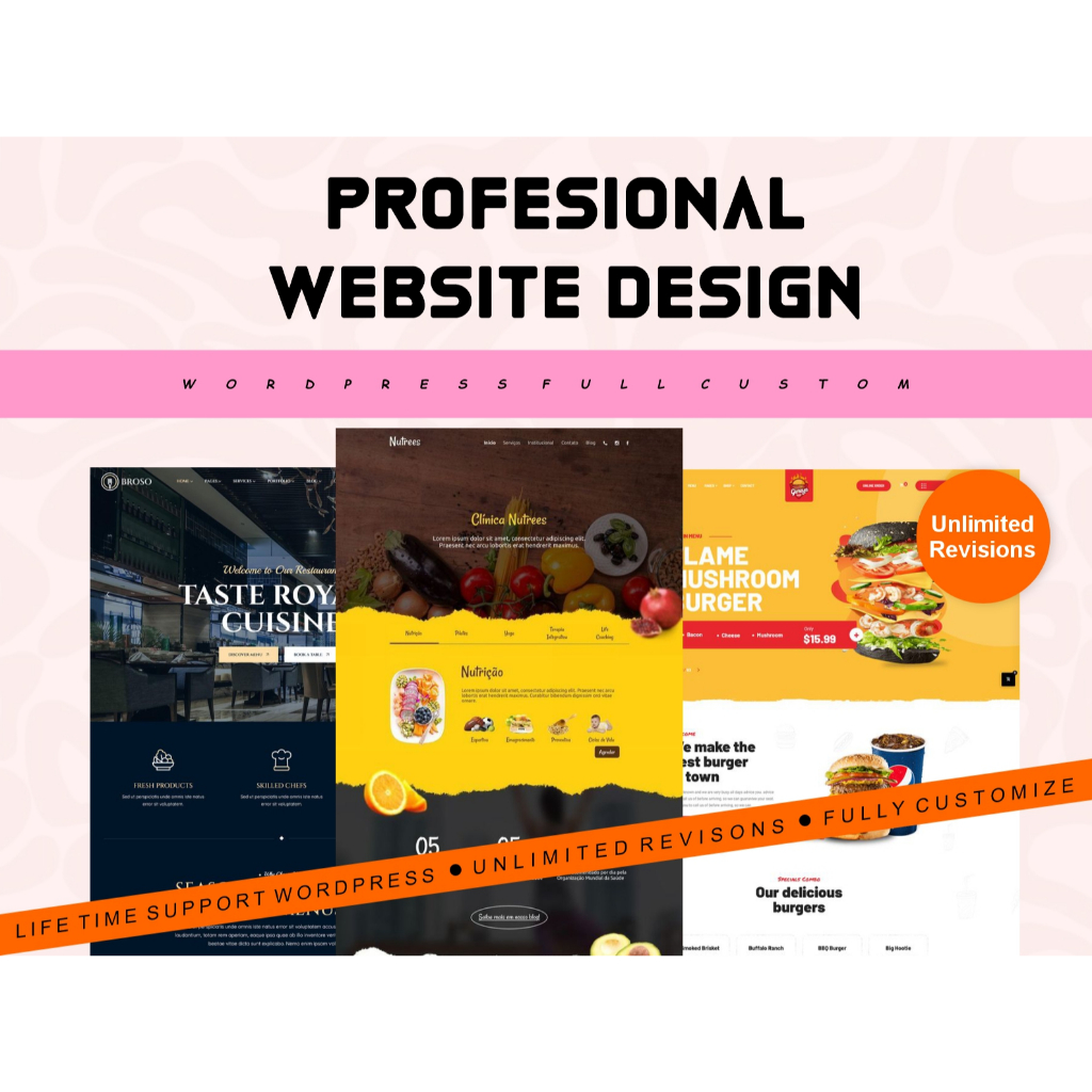 Website landing page toko online company profile web landing page domain com hosting wordpress eleme