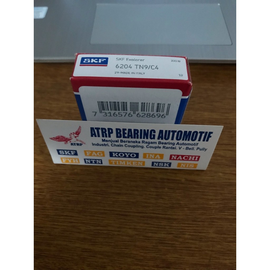 BALL BEARING 6204 TN9/C4 SKF