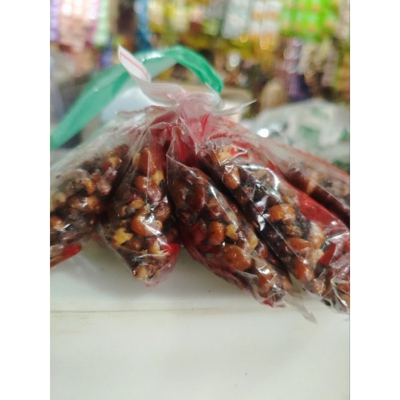 

Kacang dadap jagung/kedele pedas manis isi 10 sachet