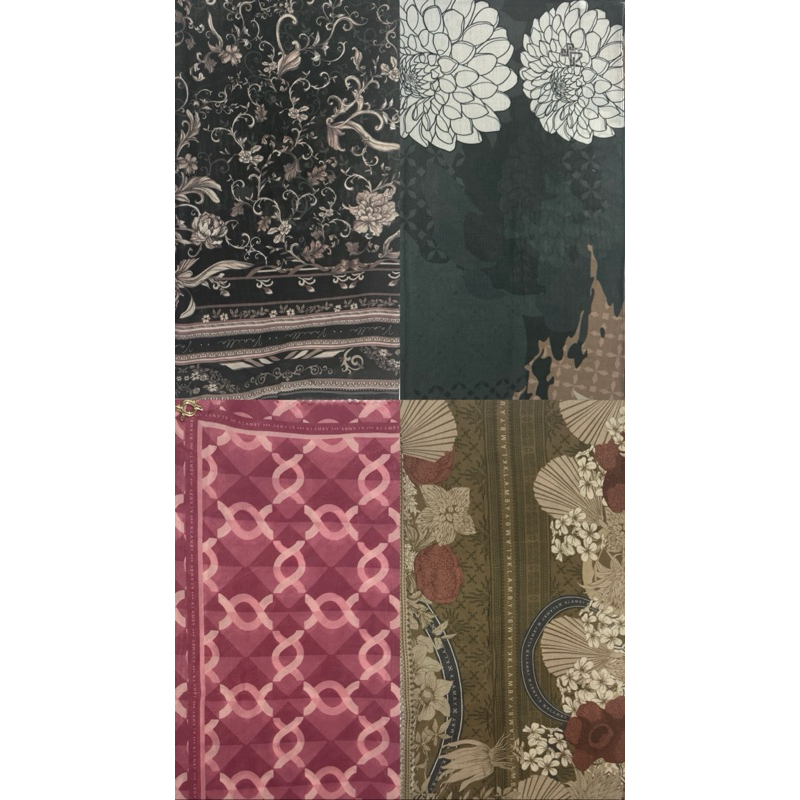 Preloved Hijab Klamby, Vanilla Hijab dan Dyah Suminar (Paket E)