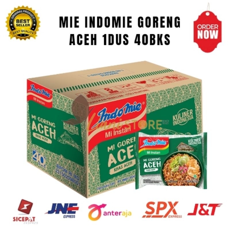 

Mie indomie Aceh/mie instan 1 Dus isi 40bungkus