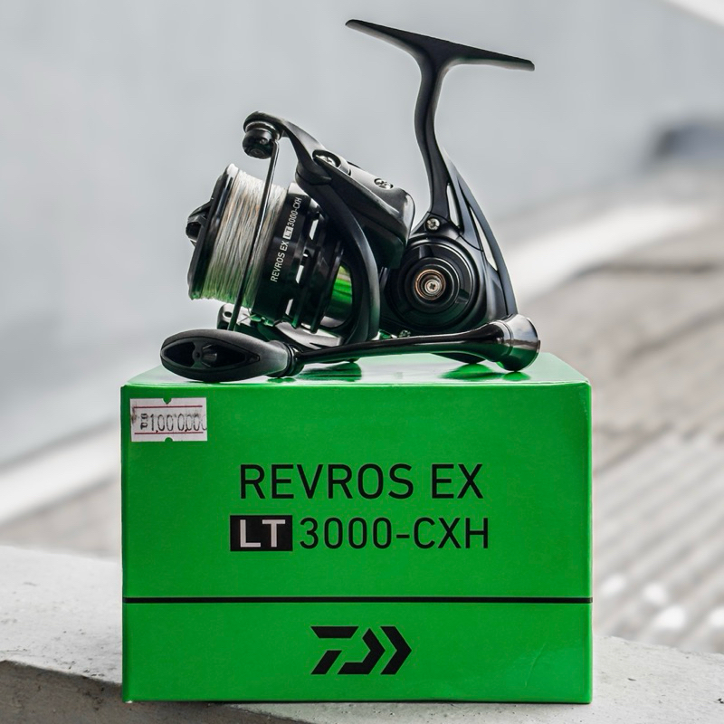 Reel Pancing Daiwa Revros EX LT3000-CXH (Second) + Senar Daiwa J-Braid PE 1 (18Lb) 150m