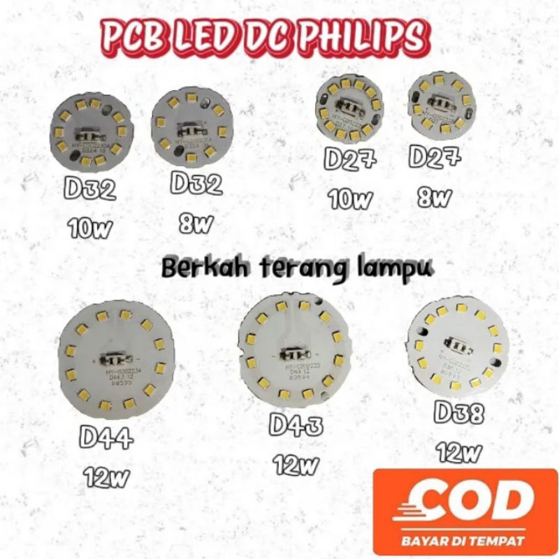 Led Dc Philips, pas buat lampu Philips