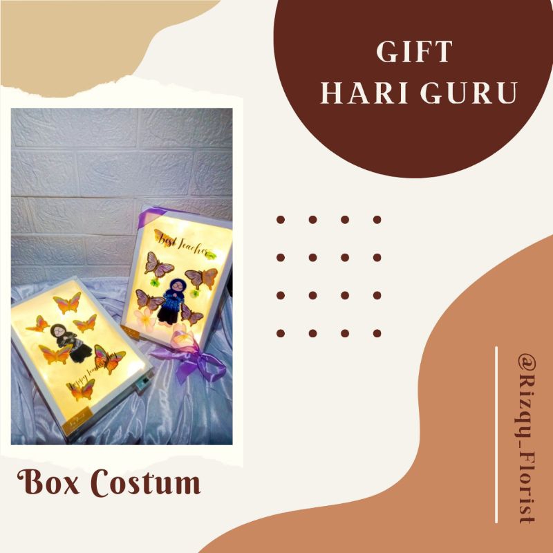 

Gift box Hari Guru (Free request Topper) mohon tuntun membaca deskripsi