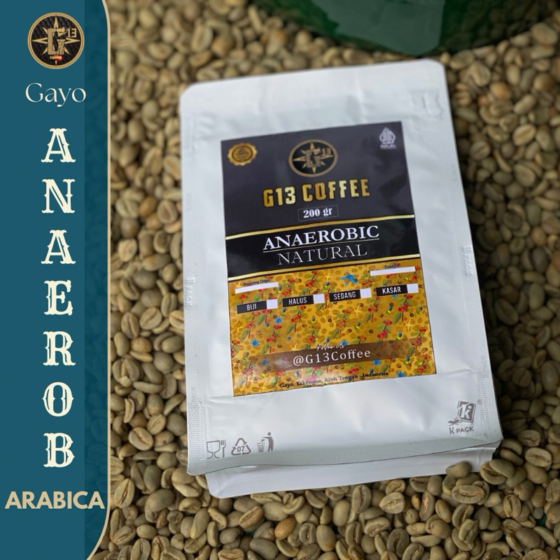 

KOPI GAYO NATURAL ANAEROB ARABICA ACEH ARABIKA ROASTED BEAN / BUBUK