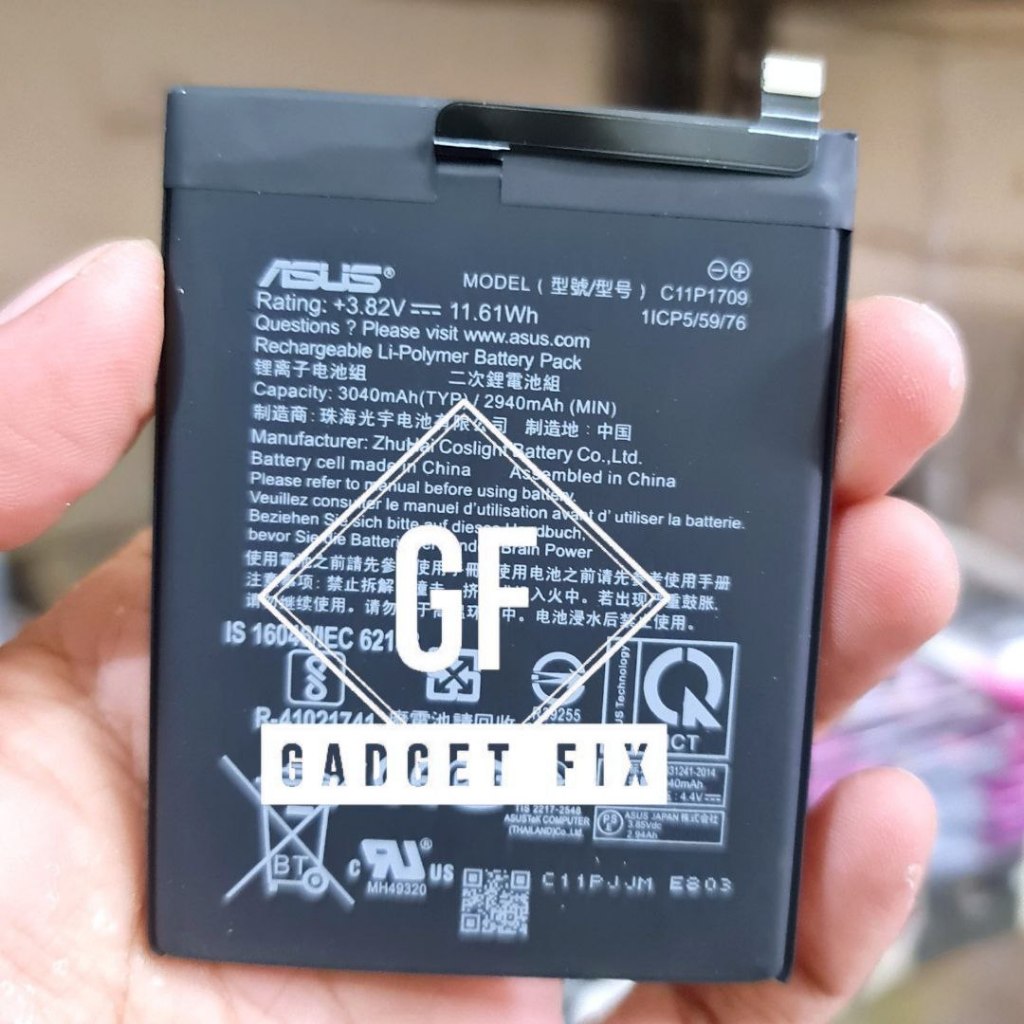 Batre Baterai C11P1709 Original HP Asus Zenfone Live L1 ZA500KL X00RD Battery Batrei Tanam