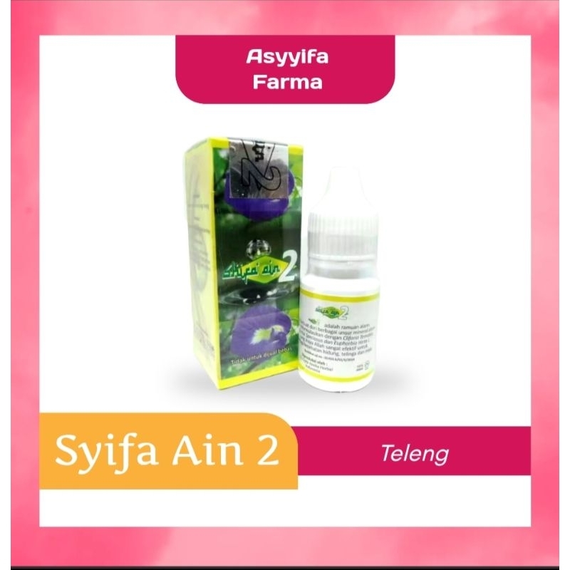 SYIFA Ain 2 (Teleng) Tetes Mata Herbal