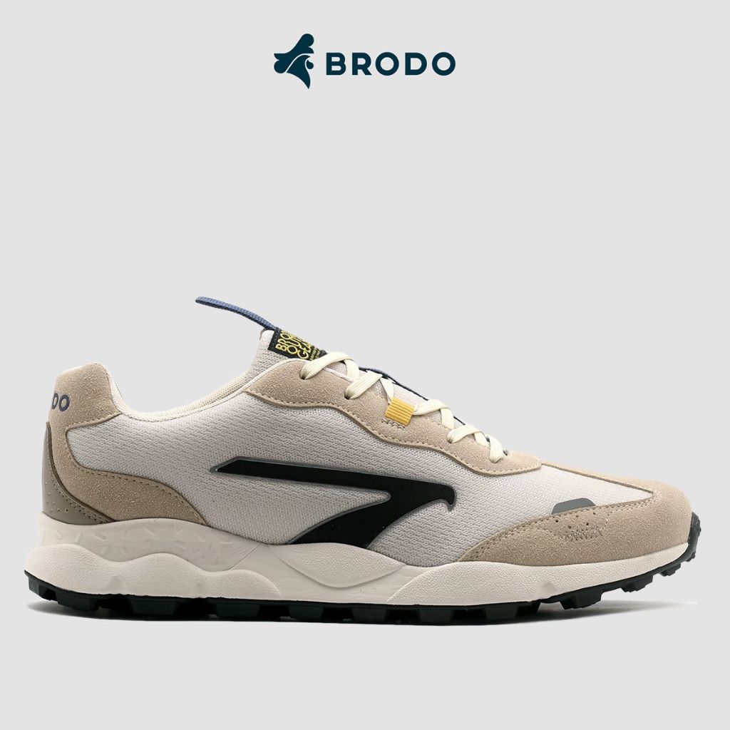 BRODO Aceh - Sneakers Ferrata Desert Beige OWS