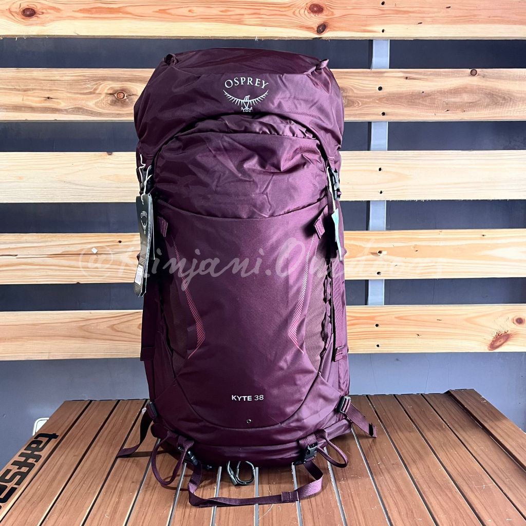 OSPREY KYTE 38L S23 PURPLE BACKPACKER ORIGINAL PRODUCT OSPREY GARANSI RESMI  LIFETIME WARRANTY