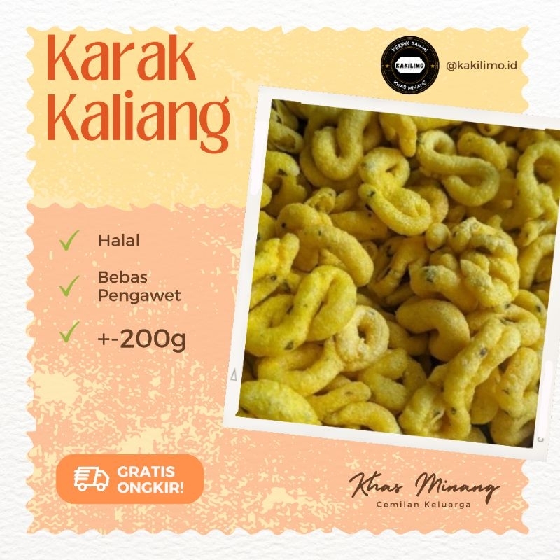 

KAKILIMO - Kerupuk Sanjai Karak Kaliang