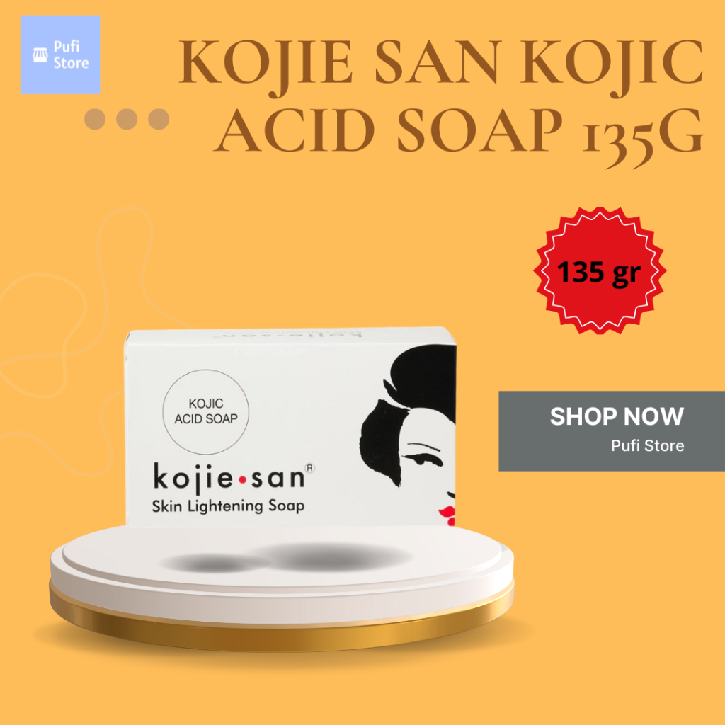 Kojie San Kojic Acid Soap 135Gr