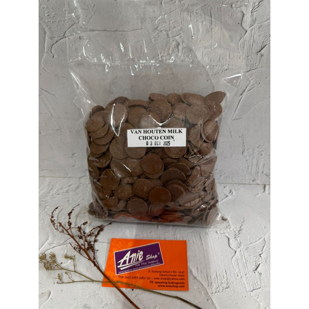 

van houten milk compound coin/coklat coin susu 1kg