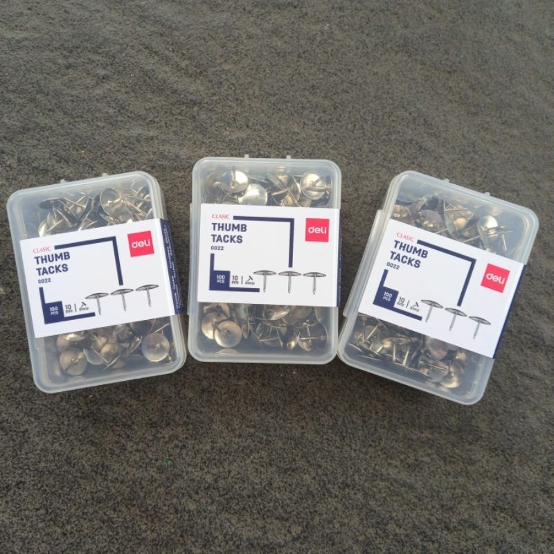 

Paku Payung Push Pin DELI 0022 ( Box ) [ Original ]