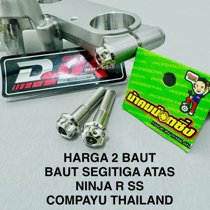 BAUT SEGITIGA ATAS NINJA R SS PROBOLT STAINLESS original COMPAYU THAILAND