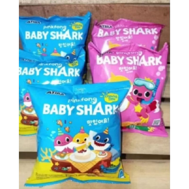 

ATIRA CHIKI BABY SHARK CHIKI VIRAL BERHADIAH 1 PAK ISI 10 PCS