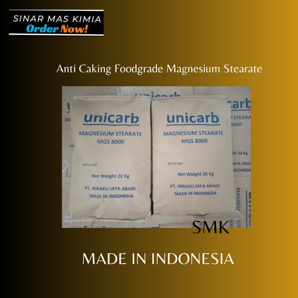 

Anti Caking Foodgrade Magnesium Stearate Murah Berkualitas