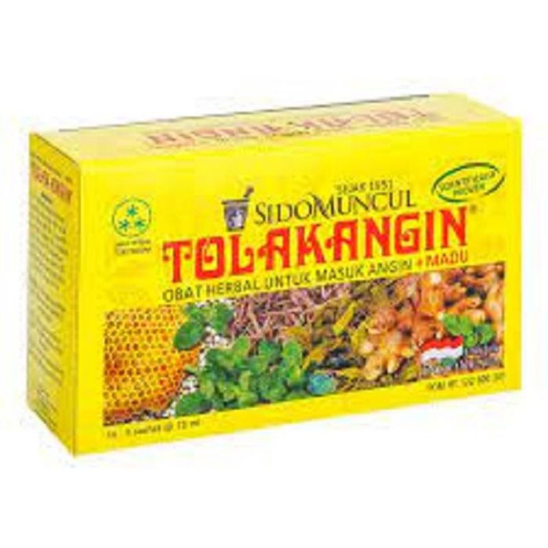 

Tolak angin cair 1 dus isi 5 sachet