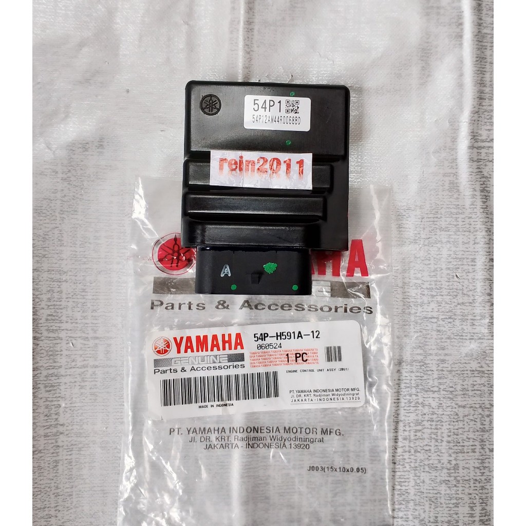 ECU XRIDE 115 MIO J 2014 XRIDE 115  ASLI ORI YAMAHA 54P H591A 12 / 13