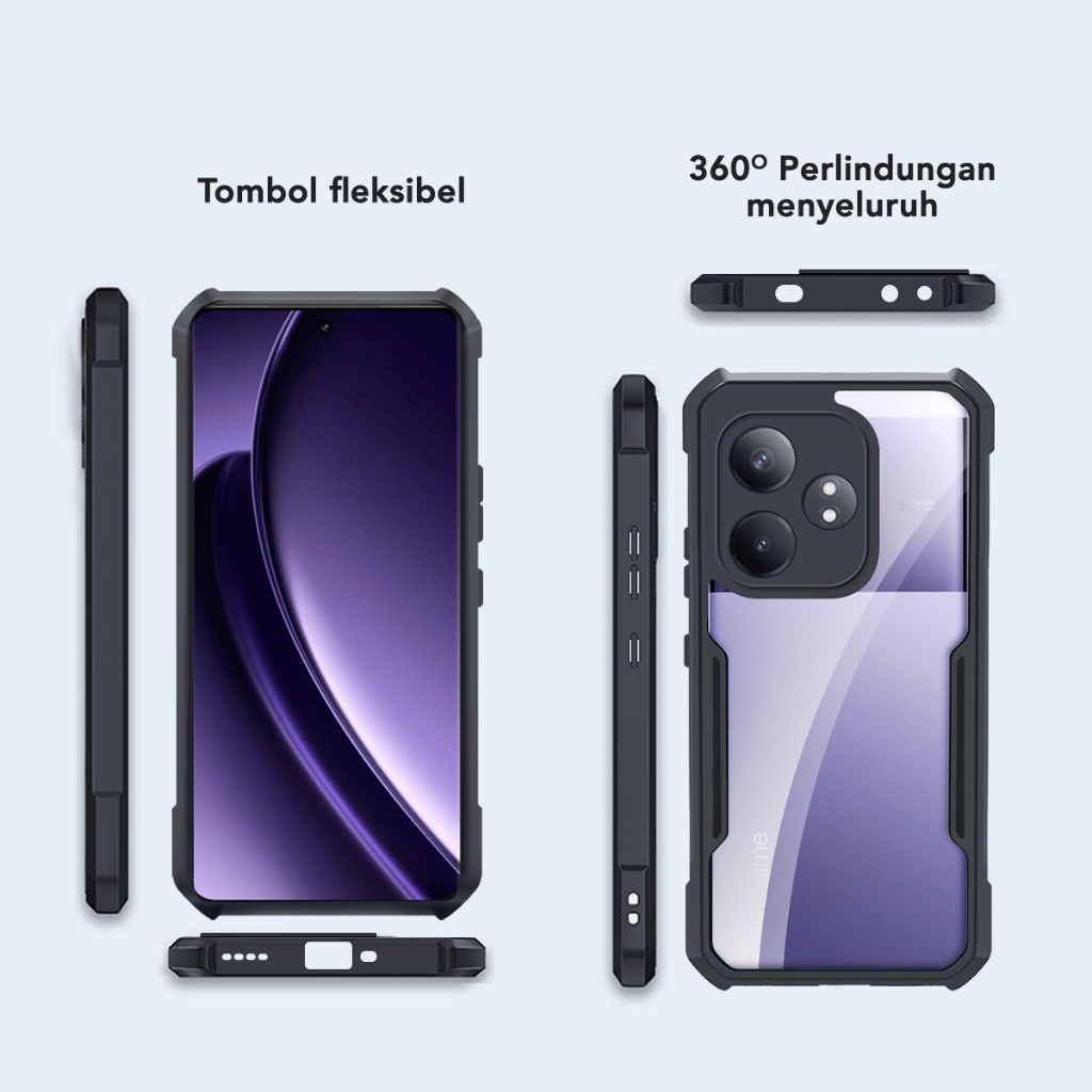 XUNDD Case Untuk Realme GT / Realme GT 6T / Realme GT Neo6 / Realme GT Neo6 SE / Realme GT6 GT 6T