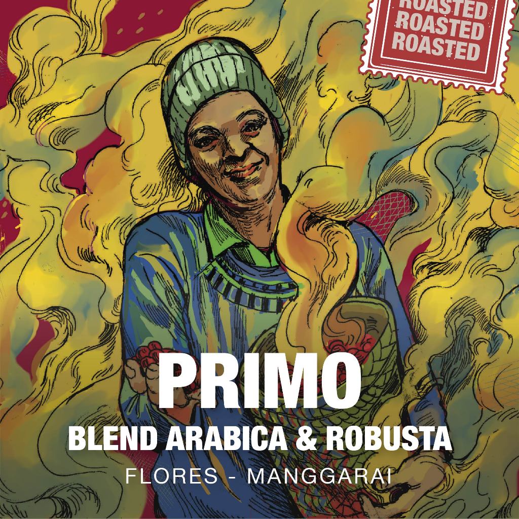 

Roasted Bean Primo Blend Tuang Coffee (Arabica dan Robusta) 250gr